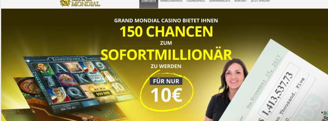 Grand Mondial Casino Sister Sites Canada